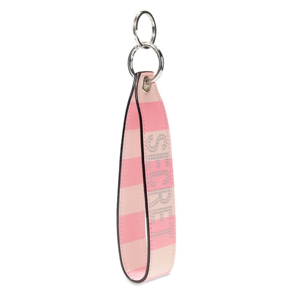 NEW! VS Signature Stripe Wristlet Strap Keychain - Picture 3 of 12